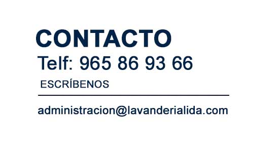 contacto lida lavanderia industrial